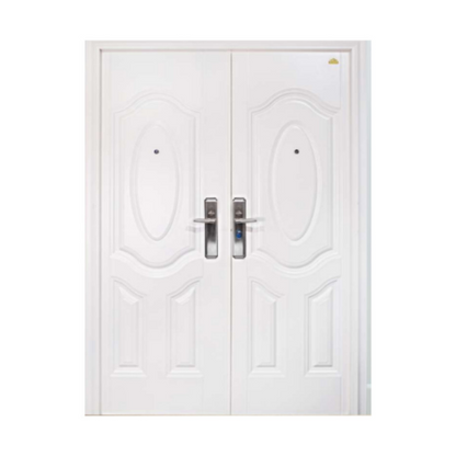 5 CM x 150 CM x 210 CM / FORTRESS FORT 150.10 DOUBLE Pintu Kamar Mandi Baja White Set