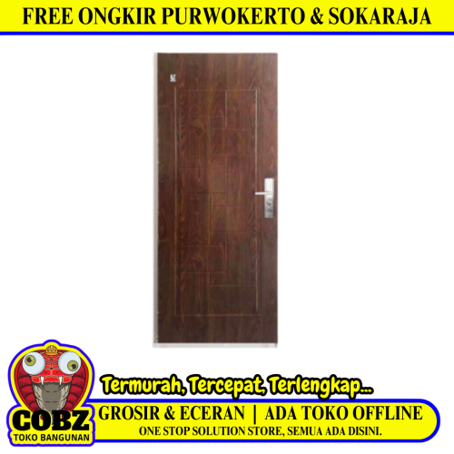 4 CM x 80 CM x 210 CM / FORTRESS URBAN 80.04 SINGLE Pintu Kamar Mandi Baja Warna Set