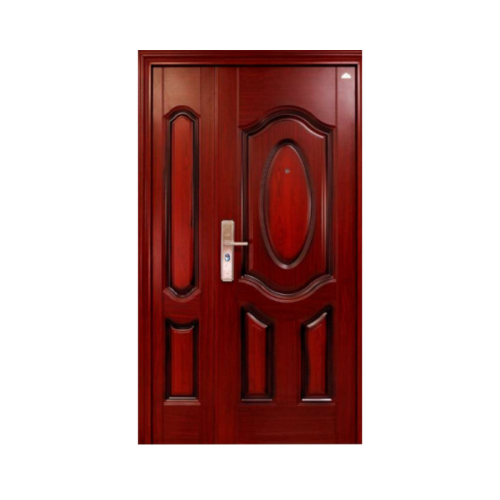 5 CM x 120 CM x 210 CM / FORTRESS FORT 120.10 MOM & SON Pintu Kamar Mandi Baja Cokelat Set