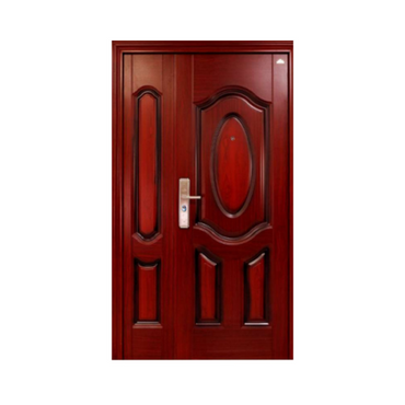 5 CM x 120 CM x 210 CM / FORTRESS FORT 120.10 MOM & SON Pintu Kamar Mandi Baja Cokelat Set