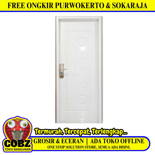 4 CM x 80 CM x 210 CM / FORTRESS URBAN 80.03 SINGLE Pintu Kamar Mandi Baja Warna Set