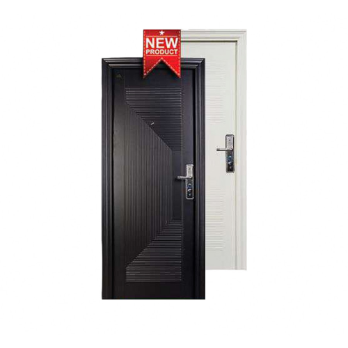 5 CM x 90 CM x 210 CM / FORTRESS FORT 90.18 SINGLE Pintu Kamar Mandi Baja Hitam Set