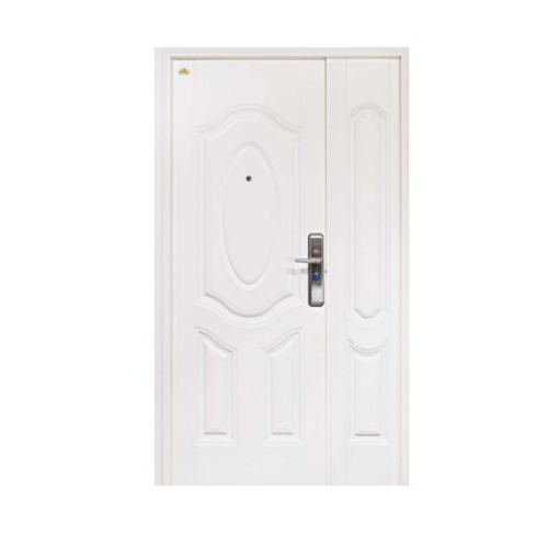 5 CM x 120 CM x 210 CM / FORTRESS FORT 120.10 MOM & SON Pintu Kamar Mandi Baja White Set