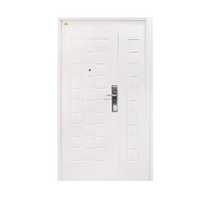 5 CM x 120 CM x 210 CM / FORTRESS FORT 120.11 MOM & SON Pintu Kamar Mandi Baja White Set