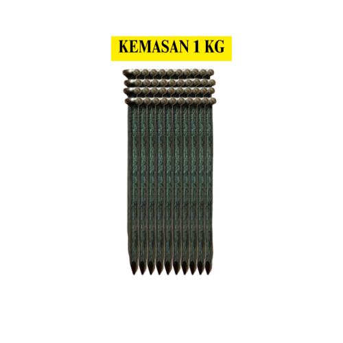 2 IN / TM Paku Kayu Reng Usuk Bambu Pring Plafon 5 CM Besi KG