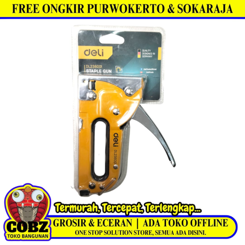 6 MM - 13 MM / DELI DL238001 Guntacker Stapler Staples Hekter Tembak