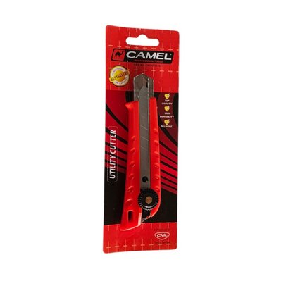 CAMEL Pisau Cutter Pemotong Kertas Utility Heavy Duty Blade Besar