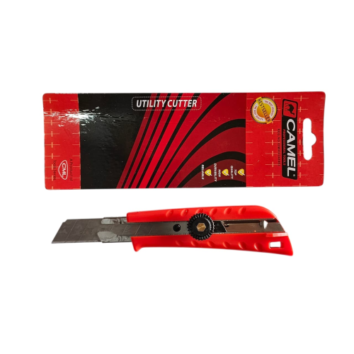 CAMEL Pisau Cutter Pemotong Kertas Utility Heavy Duty Blade Besar