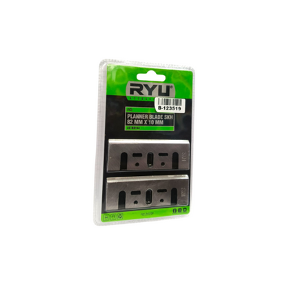 82 MM x 10 MM / RYU AC-BD144 Mata Ketam Sugu Mesin Serut Kayu Planer Blade Set