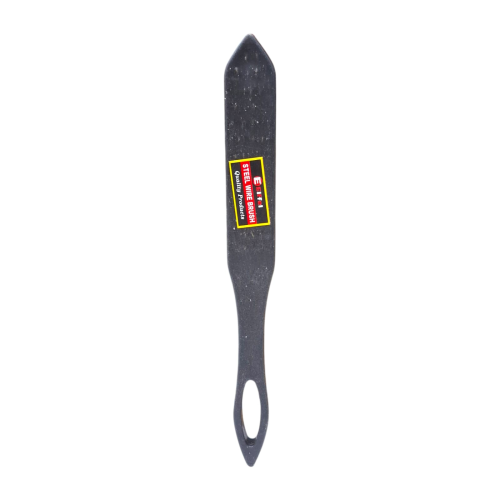 5 BARIS / EIFFEL Sikat Kawat Bahan Pembersih Karat Gagang Plastik PVC
