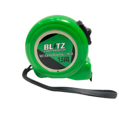 7.5 M / BLITZ Meteran Alat Ukur Tukang Bangunan Measuring Tape
