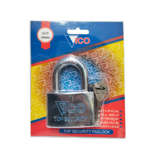 60 MM / VICO  Gembok Pintu Pagar Padlock Anti Maling Leher Pendek