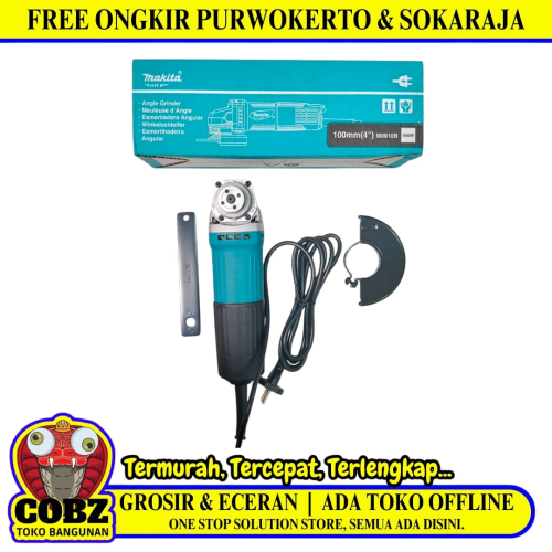 MAKITA M0910B Mesin Gerinda Tangan Pengisian Daya Set