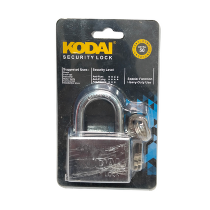 50 MM / KODA Gembok Pintu Pagar Padlock Anti Maling Leher Pendek