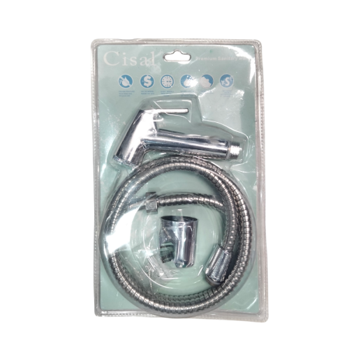 1/2 IN x 120 CM / CISAL Jet Shower Cebok Toilet Stainless Set
