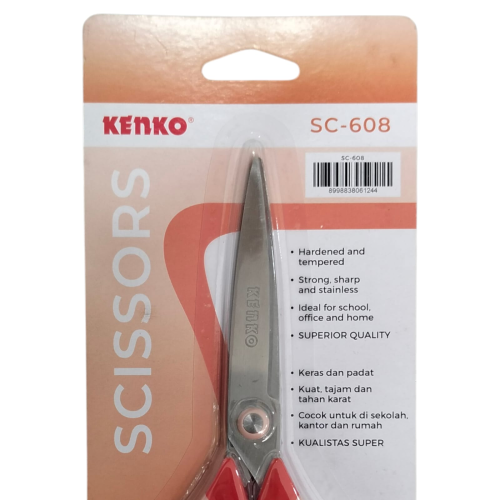 7 IN / KENKO SC-608 Gunting Kertas Kantor Stationary Office Paper Scissors