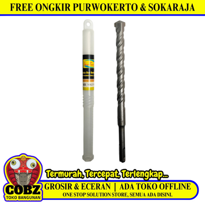 16 MM x 210 MM / CPT NATIONAL Mata Bor Bobok Beton Tembok Dinding SDS