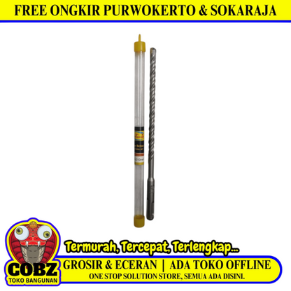 8 MM x 210 MM / CPT NATIONAL Mata Bor Bobok Beton Tembok Dinding SDS