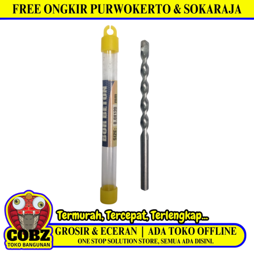8 MM / CPT NATIONAL Masonry Drill Bits Mata Bor Beton Tembok Dinding