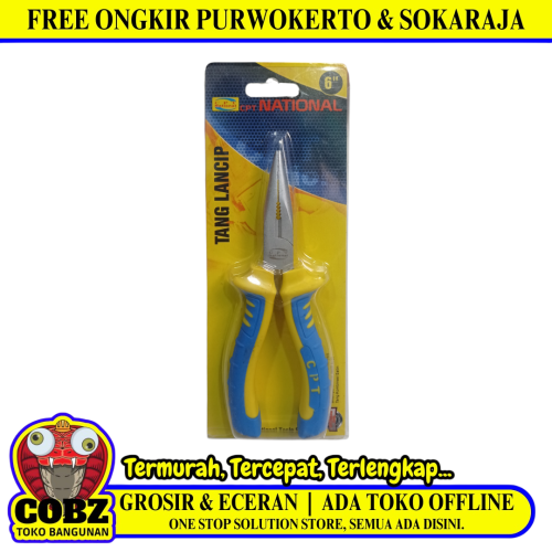 6 IN / CPT Tang Lancip Cucut Jepit Kawat Kabel Long Nose Pliers