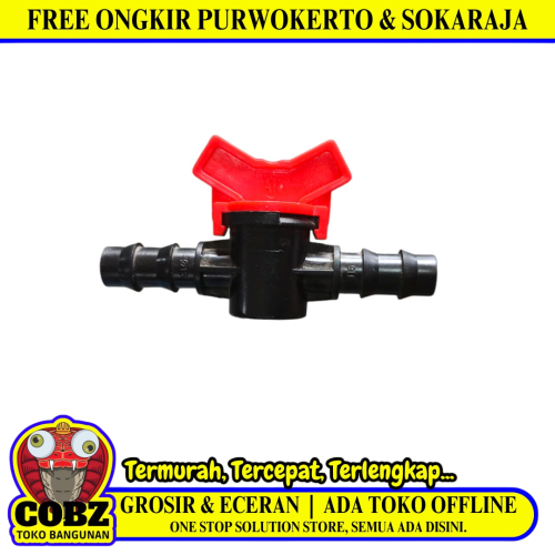 16 MM / JIRIFARM Hidroponik Flow Control Valve Pengatur Arus Air