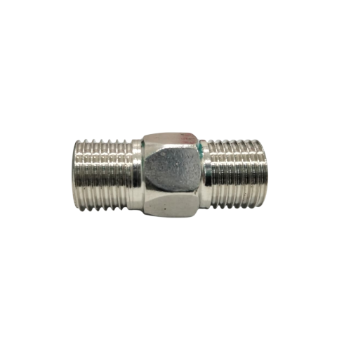 1/4 IN / TM Double Nepel Nipple Drat Luar Male Thread Stainless