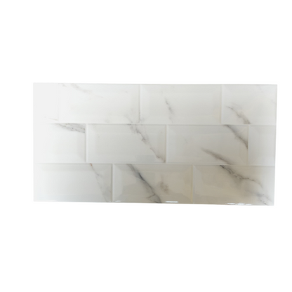 25 CM x 50 CM / PLATINUM CLIFFORD EMBS A Keramik Dinding Kamar Mandi Glossy Grey Dus