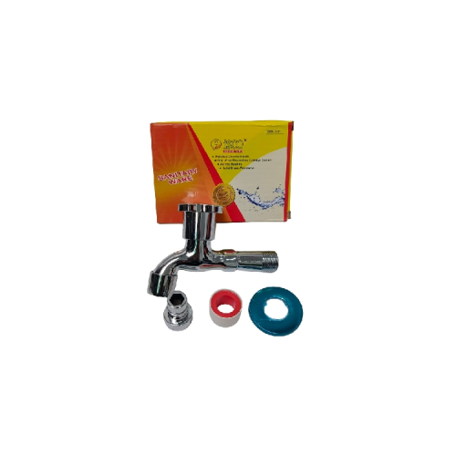 1/2 IN / ISCO WT 1037 Kran Air Tembok Taman Kamar Mandi Stainless