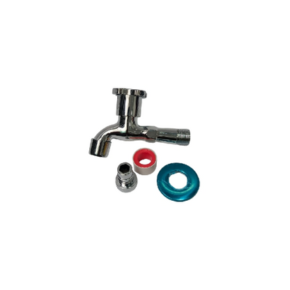 1/2 IN / ISCO WT 1037 Kran Air Tembok Taman Kamar Mandi Stainless
