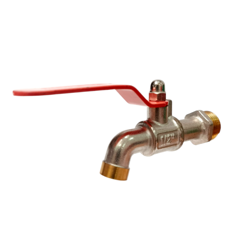 1/2 IN / HIOSHI HKB104A Kran Air Tembok Taman Kamar Mandi Stainless
