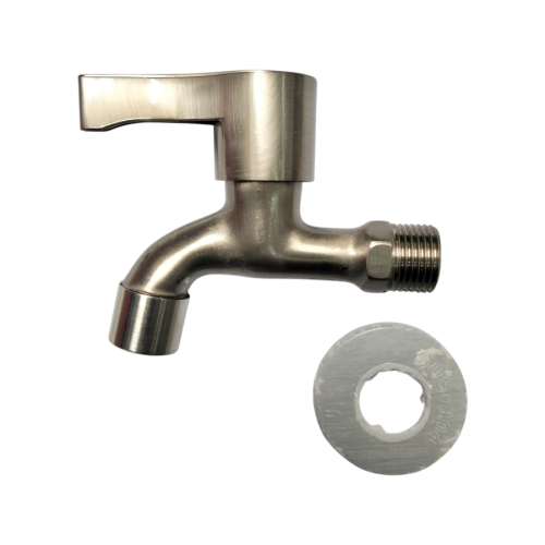 1/2 IN / GRAVINO 5093 Kran Air Tembok Taman Kamar Mandi Stainless
