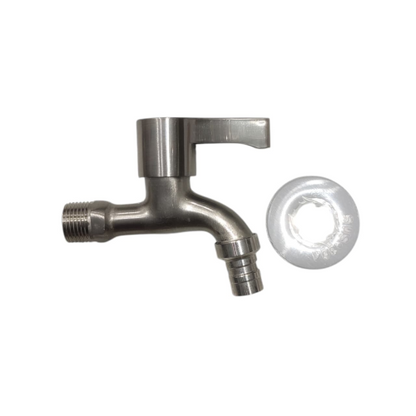 1/2 IN / GRAVINO 5094 Kran Air Tembok Taman Kamar Mandi Stainless