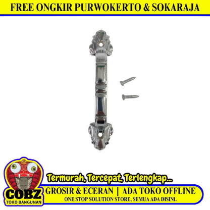 12 CM / TOP 087 SC Tarikan Pintu Pegangan Lemari Laci Jendela Stainless