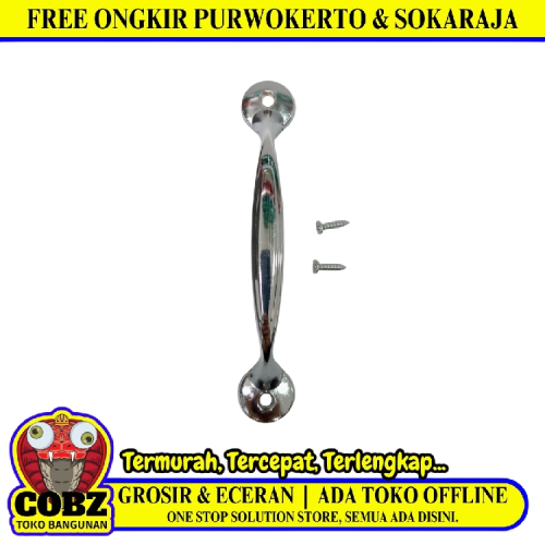 12 CM / TOP 182 SC Tarikan Pintu Pegangan Lemari Laci Jendela Stainless