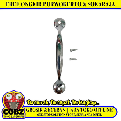 12 CM / TOP 182 SC Tarikan Pintu Pegangan Lemari Laci Jendela Stainless