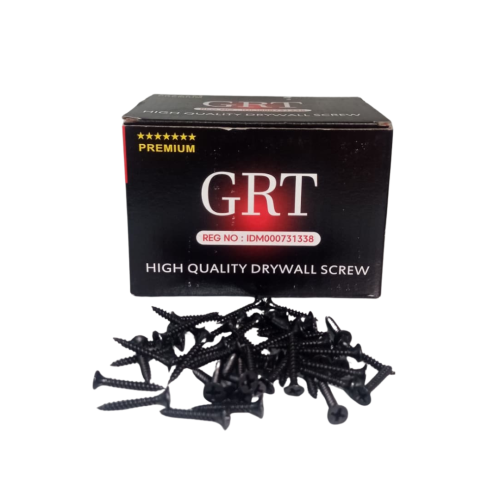 #6 X 1 IN / GRT Sekrup Gypsum Screw Plafon Board GRC Hitam Dus