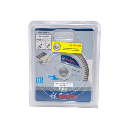 4 IN / BOSCH Turbo Mata Gerinda Potong Keramik Diamond Cutting Wheel