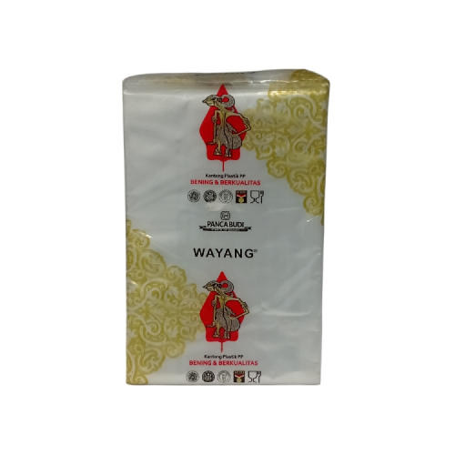 0.3 MM x 15 CM / TM Plastik PP Kacang Transparan Roll