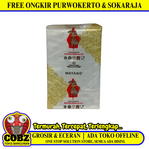 0.3 MM x 15 CM / TM Plastik PP Kacang Transparan Roll