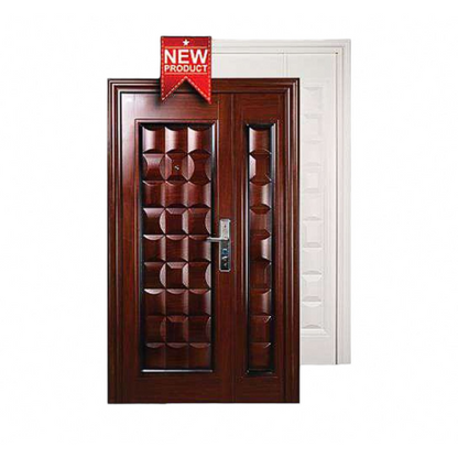 5 CM x 120 CM x 210 CM / FORTRESS FORT 120.16 MOM & SON Pintu Kamar Mandi Baja White Set