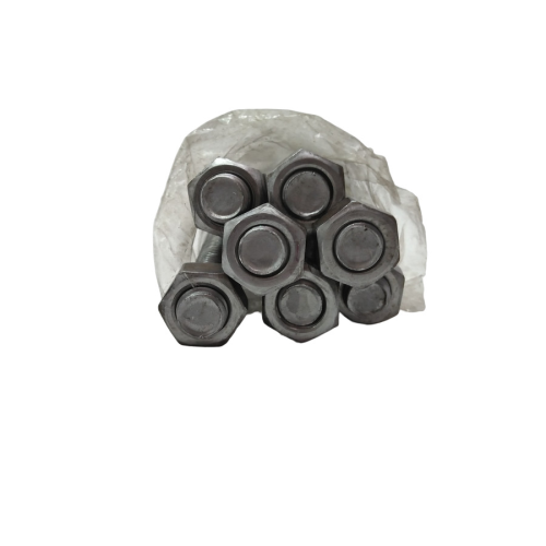 15 CM / TM Baut Mur Hexagon Bolt Nut Flat Head Hitam KG - 1 KG