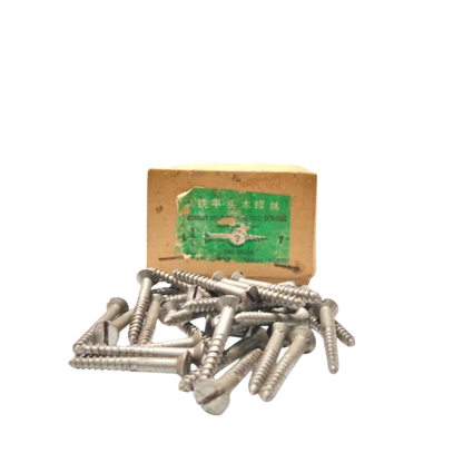 1 1/4 IN / CHW Sekrup Baut Kayu Kepala Rata Plus Wood Screw Dus