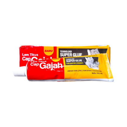 100 ML / CAP GAJAH Rat Glue Lem Tikus Trap Perangkap Super Lengket Warna