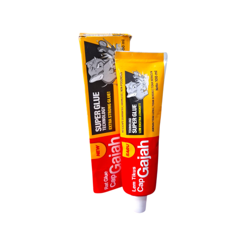 100 ML / CAP GAJAH Rat Glue Lem Tikus Trap Perangkap Super Lengket Warna