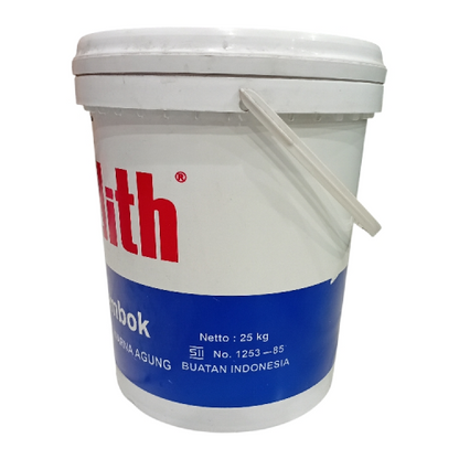 25 KG / DECOLITH Cat Tembok Beton Plafon Wall Paint Pail