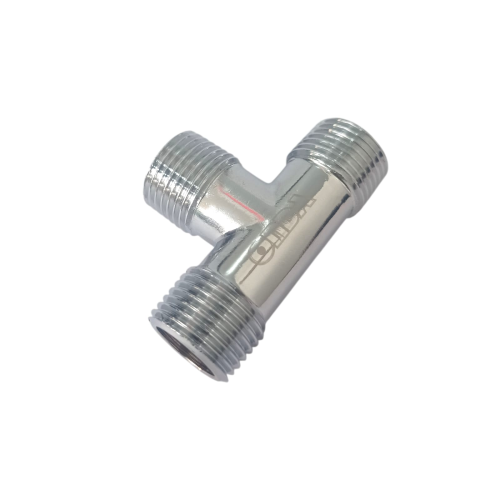 1/2 IN / ONDA Tee Drat Luar Valve Tee Fitting Pipa Stainless