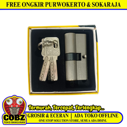 OLIQ Silinder Anak Kunci Pintu Cylinder Lock Kecil Kunci Set