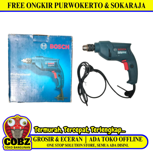 BOSCH GBM 350 Mesin Bor Tangan Drill 2 Way Kabel Set