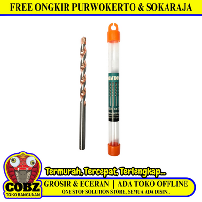 8 MM / AIWO Masonry Drill Bits Mata Bor Beton Tembok Dinding