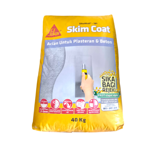 40 KG / SIKA SKIM COAT Semen Instant Acian Abu Sak